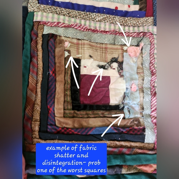 Gorgeous Vintage Handmade Quilt! - Picture 11 of 16